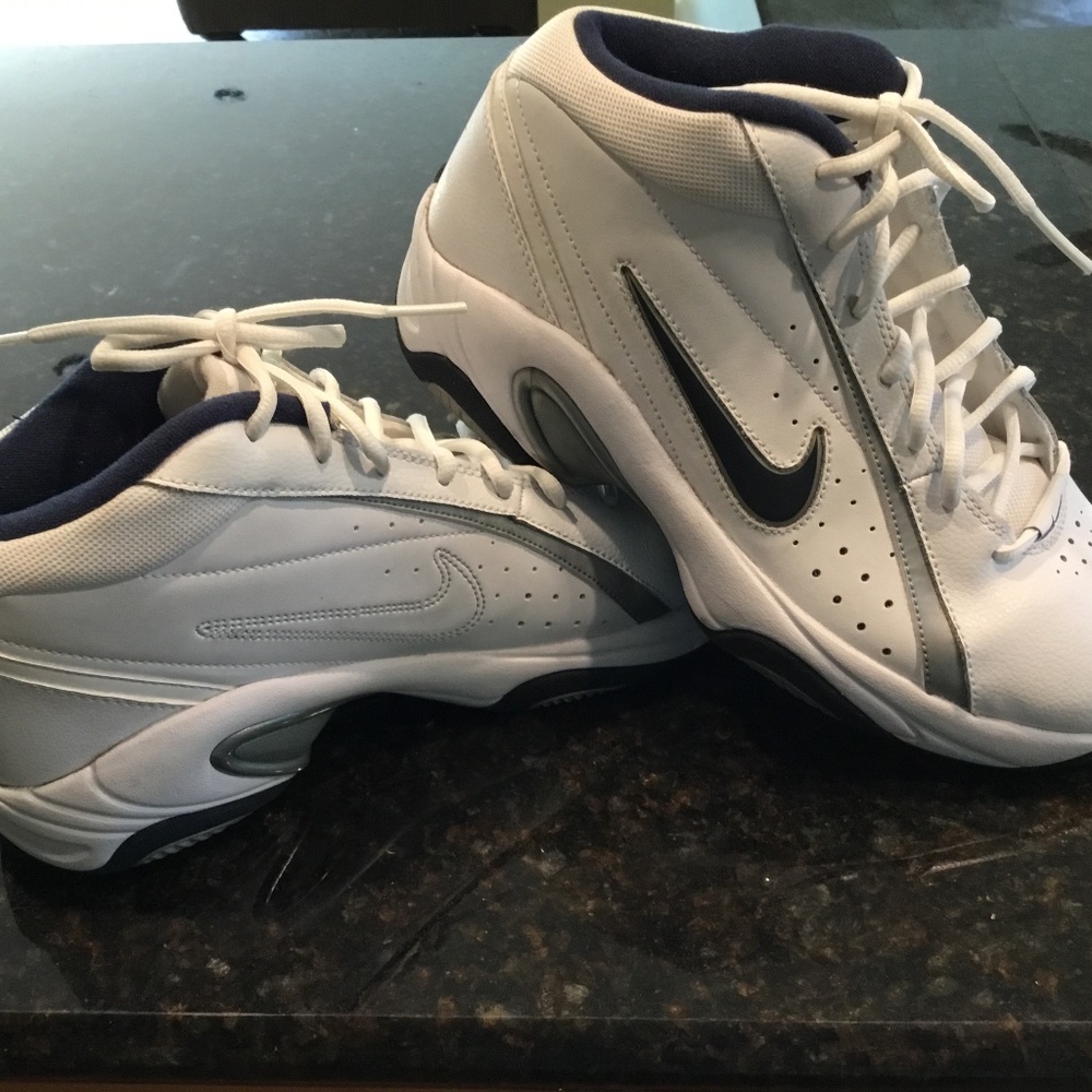 Nike Overplay Sneakers  White,   Size 10.5